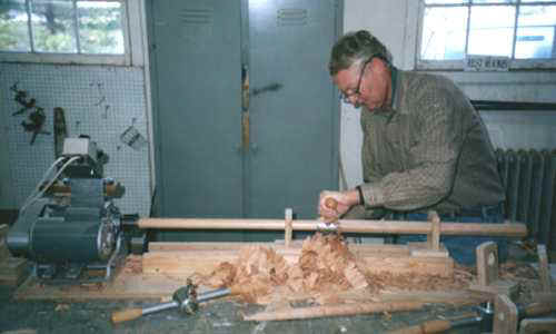 Craftman Using Turning-Head