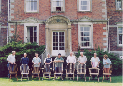Windsor Chair Class at Urchfont Manor